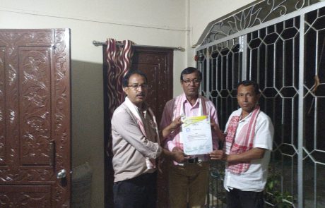 শ্ৰীযুত কিৰণ চন্দ্ৰ গগৈ বালিয়নি গাওঁ ,ঘিলামৰা ।